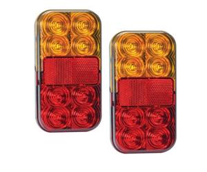 Led Autolamps 149BARLP2, Rear Trailer Led Light Set- Stop/Tail/Indicator (Pair)