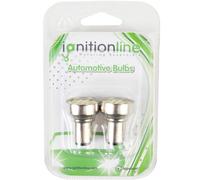 Led Autolamps 2 X White 19-Led 380 Car Light Bulbs Tail Stop Twin Filament 1157 Bay15D 12V