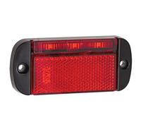 LED Autolamps Low-profile Marker Lamp Vehicle Car Lighting Red 12/24V 44RME