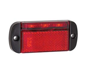 LED Autolamps Low-profile Marker Lamp Vehicle Car Lighting Red 12/24V 44RME