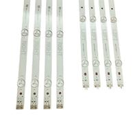 LED Backlight For 49UK6400PLF 49UK6200PSA 49UK6300YVB 49UJ630V 49UK6200PUA 49UK6300PLB For 49LK5700PSC 49LJ5500 49UJ6300 49LJ5550(8pcs set 1 TV)