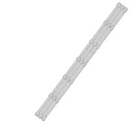 LED Backlight strip for DEXP for H39D8000Q M39D7000Q h39d7000g DM-LED39R201BT2 EX-39HT001B CC02385D671V07 39LED01T2M MS-L2025 V2