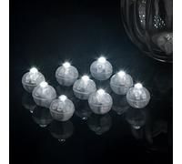 LED Balloon Lights, 50pcs/100pcs Round Wireless Flash Ball Light, Individual Mini LED Flash Ball Lamps, for Paper Lanterns Halloween/Wedding/Birthday/Party Decoration