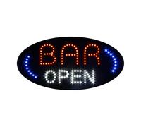 LED Bar Open Sign for Business, Super Bright LED Open Sign for Tavern, Advertising Display Board for Club Shop Store Window Storefront. 19" x 10"