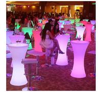 LED Bar Table with Remote, Waterproof Luminous Cocktail Table for Party, Night Club, Home Bar