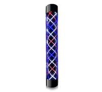 LED Barbers Pole Hair Salon Logo Indoor Outdoor Waterproof Rotating Light Barber Shop Open Sign Save Energy Wall-Mounted Wall Light