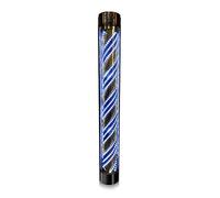 LED Barbers Pole Hair Salon Logo Indoor Outdoor Waterproof Rotating Light Barber Shop Open Sign Save Energy Wall-Mounted Wall Light