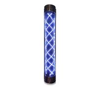 LED Barbers Pole Hair Salon Logo Indoor Outdoor Waterproof Rotating Light Barber Shop Open Sign Save Energy Wall-Mounted Wall Light