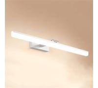 LED Bathroom Light Over Mirror Vanity Mount Lamp, Modern Minimalist Rotatable Indoor Wall Lights, Adjustable LED Wall Lamps & Sconces for Bathroom Vanity and Home Lighting Decor(White,70cm)