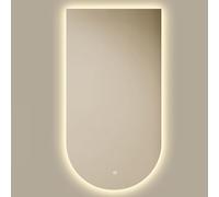 LED Bathroom Mirror - Arch Smart Vanity Mirror with 3-Colour Adjustable Lighting (White/Neutral/Warm), Touch Control, HD Silver Finish for Bathroom(3 Colours,60x80cm/23.6x31.5in)