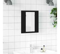 Vidaxl Led Bathroom Mirror Cabinet Concrete Grey 40X12X45 Cm Acrylic