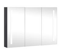 Vidaxl Led Bathroom Mirror Cabinet 89X14X62 Cm