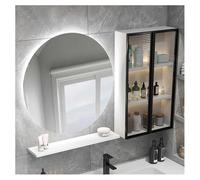 LED Bathroom Mirror Cabinet Wall-Mounted Medicine Storage Anti-Fog Mirror Stylish Bathroom nizer Modern Design for Bath Spaces Energy Efficient Easy Installation