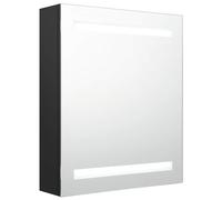 LED Bathroom Mirror Cabinet Washroom Wall Cabinet Storage Vanity Unit vidaXL