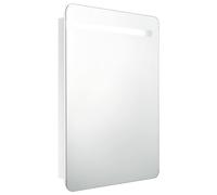 LED Bathroom Mirror Cabinet Washroom Wall Cabinet Storage Vanity Unit vidaXL