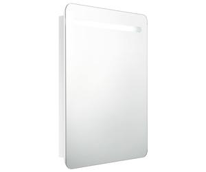 LED Bathroom Mirror Cabinet Washroom Wall Cabinet Storage Vanity Unit vidaXL