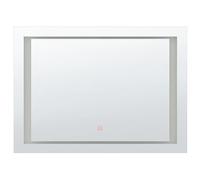 LED Bathroom Mirror EYRE 80 cm 60 cm Silver