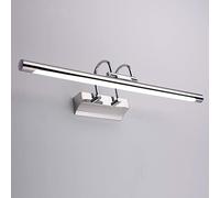 LED Bathroom Mirror Light 58cm 14W Cool White 6000K Vintage Waterproof Wall Lamp, Adjustable Makeup Lighting for Dressing Room and Vanity
