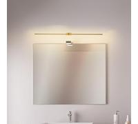 LED Bathroom Mirror Light Long Strip Linear Wall Lamps Modern Nordic Style Metal Wall Sconces Vanity Cabinet Lighting Wall Lights for Living Room Bedroom Makeup Shaver