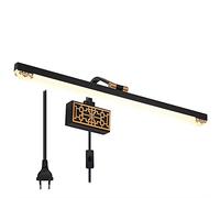 LED Bathroom Mirror Light, Vintage Over Mirror Lamp, Waterproof Acrylic Wall Light for Dressing Table, Warm White 3000K, 71cm/14W