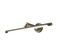 LED Bathroom Mirror Light Vintage Retro Brass Vanity Mirror Light with 240 ° Adjustable Antique Wall Lamp Make-Up Light for Dressing Table Bedroom Living Roomlighting 4000K 35CM/7 Interesting