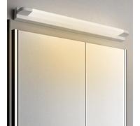 LED Bathroom Mirror Light Wall Lights above Bath Mirror Cabinet Metal Waterproof Wall Sconces Long Strip Wall Lamps Make Up Vanity Lighting Fixture for Bedroom Living Room (White Warm Light,66cm)