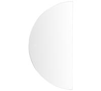 Beliani LED Bathroom Mirror LOUE 60 cm 120 cm Silver, Silver