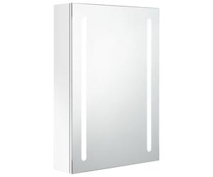 LED Bathroom Mirror Shining White Medicine Cabinet Furniture Vanity vidaXL