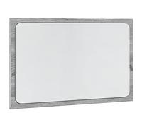 LED Bathroom Mirror Toilet Mirror Washroom Wall Mirror Engineered Wood vidaXL [EEK: A++ - E]