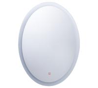 LED Bathroom Mirror VIRIAT 60 cm 80 cm Silver