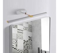 LED Bathroom Mirror Wall Light Modern Indoor with Extendable Arm Wall Sconce Waterproof Lighting Aluminium Acrylic for Bedroom Living Room Corridor