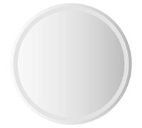 LED Bathroom Mirror Wall Mirror Vanity Mirror with LED Light Round vidaXL