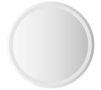 LED Bathroom Mirror Wall Mirror Vanity Mirror with LED Light Round vidaXL