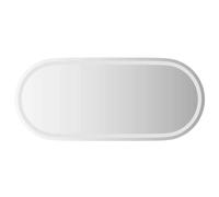 LED Bathroom Mirror Wall Mirror Wall Vanity Mirror with LED Light Oval vidaXL