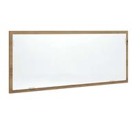 LED Bathroom Mirror Washroom Mirror Wall Mounted Mirror Engineered Wood vidaXL