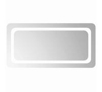 LED Bathroom Mirror Washroom Wall-mounted Light up Mirror Multi Sizes vidaXL