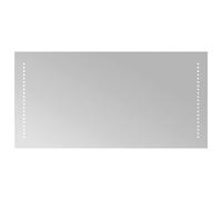 LED Bathroom Mirror Washroom Wall-mounted Light up Mirror Multi Sizes vidaXL