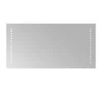 LED Bathroom Mirror Washroom Wall-mounted Light up Mirror Multi Sizes vidaXL