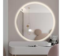 LED Bathroom Mirror with Adjustable Light and Fog-Free Design for Vanity and Modern Decor