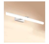 LED Bathroom Mirror with Front Lights - Waterproof Fog-Free Makeup Mirror for Dressing Room - Energy-Saving Minimalist Design