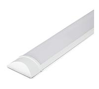 LED Batten Lights 3000k Warm White, IP20 LED Fluorescent Strip Light Fitting for Ceiling of Home & Office, Workshop & Garage Lighting (5ft 150cm)