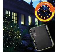 Led-Batterie-Netz Outdoor 160er 2x2m + Timer 3xAA Holiday Lights Lighting