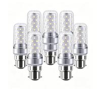 LED Bayonet Bulbs B22 Pack of 7 12W Cool White 6000K Equivalent 120W Energy Saving No Flicker CRI>80 Long lifespan Non Dimmable for Bedroom Living Room Kitchen