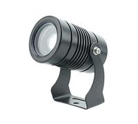 LED Beam Spotlight - Floor Spotlight, IP65 Narrow Beam Spot Lamp, LED Beam Spotlight, Outdoor Building Exterior Wall Projector Lights, Outdoor Building Remote Illumination Spotlight (Color : Red, Si