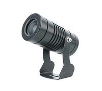 LED Beam Spotlight - Floor Spotlight, IP65 Narrow Beam Spot Lamp, LED Beam Spotlight, Outdoor Building Exterior Wall Projector Lights, Outdoor Building Remote Illumination Spotlight (Color : Red, Si