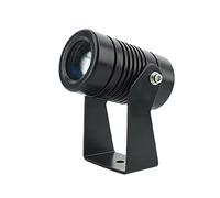 LED Beam Spotlight - Floor Spotlight, IP65 Narrow Beam Spot Lamp, LED Beam Spotlight, Outdoor Building Exterior Wall Projector Lights, Outdoor Building Remote Illumination Spotlight (Color : Blue, S