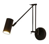 Led Bedroom Bed Head Reading Creative Living Room Study Folding Telescopic Long Rocker Arm Wall Light(Warm Light,Type G)