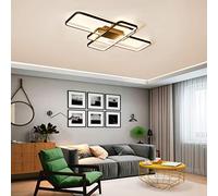 LED Bedroom Ceiling Lights Modern Living Room Decor Flush Mount Ceiling Lamp Creative Square Design Chandelier Dimmable Fixture Remote Control Kitchen Island Dining Table Office Ceiling Lighting 65W
