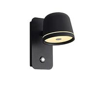 LED Bedside Bedroom Dimmable Wall Lamp Living Room - - Reading Infinite Dimming Switch Wall Light,for Entryway Staircase