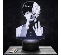LED Bedside lamp T Ghoul, Gift idea for Teens, T Ghoul Manga Cartoon Accessory, Teenage Boy's Room Decor, Desk Decoration, Christmas, Gift idea for Teens TOP